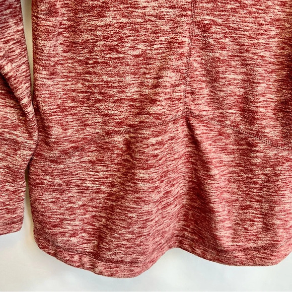 Eddie Bauer Dark Berry Burgundy RUN AROUND Quest Fleece Jacket Women Size Small - Picture 12 of 15